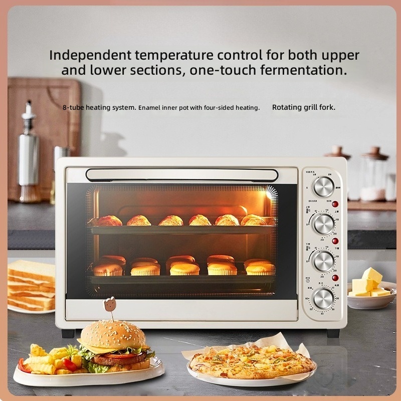Kitchen Appliances Countertop - Piekarnik elektryczny 52L, automatyczny, domowy, o