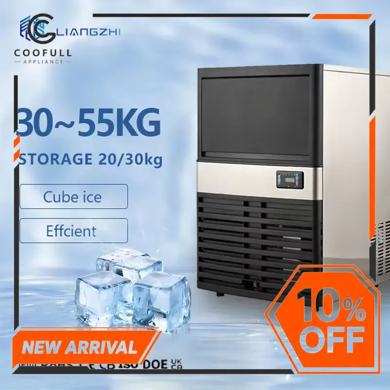 Kitchen Appliances Countertop - Automatyczna przenośna kostkarka do lodu 20kg