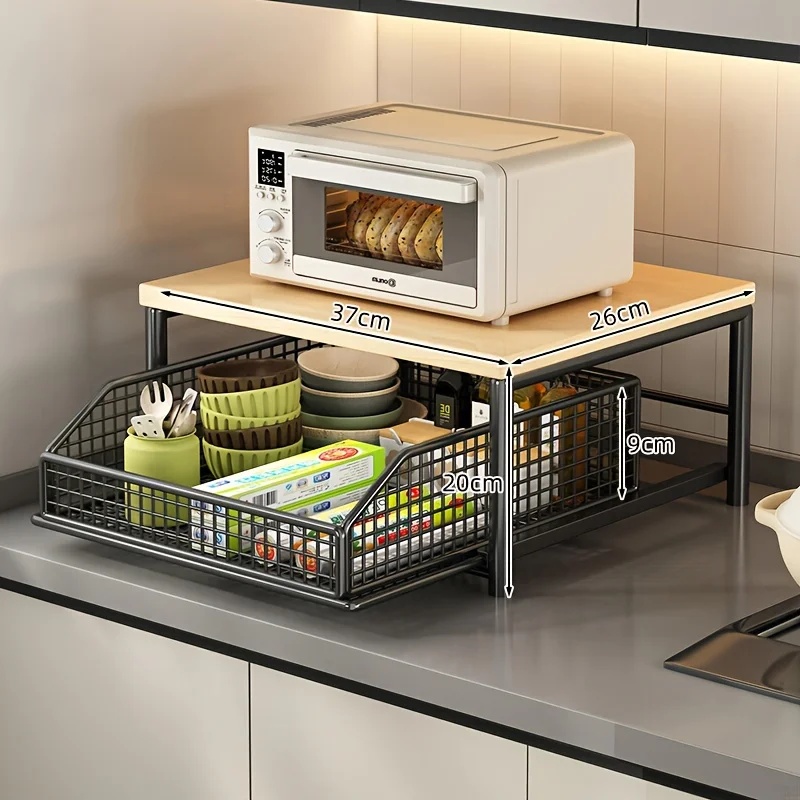 Nowoczesny stojak na mikrofaló – Kitchen Appliances Countertop recenzja i cena