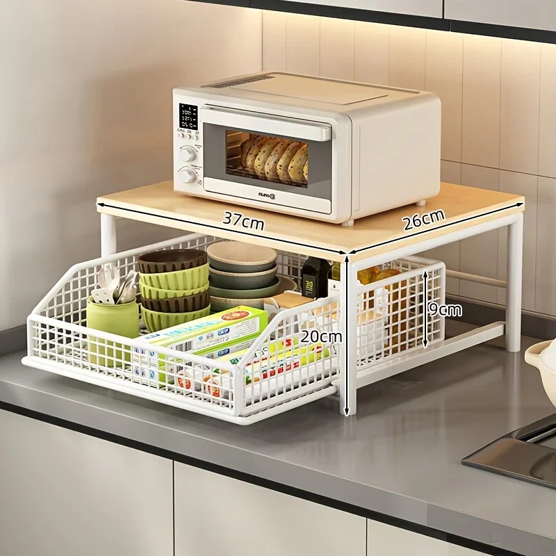 Nowoczesny stojak na mikrofaló – Kitchen Appliances Countertop recenzja i cena