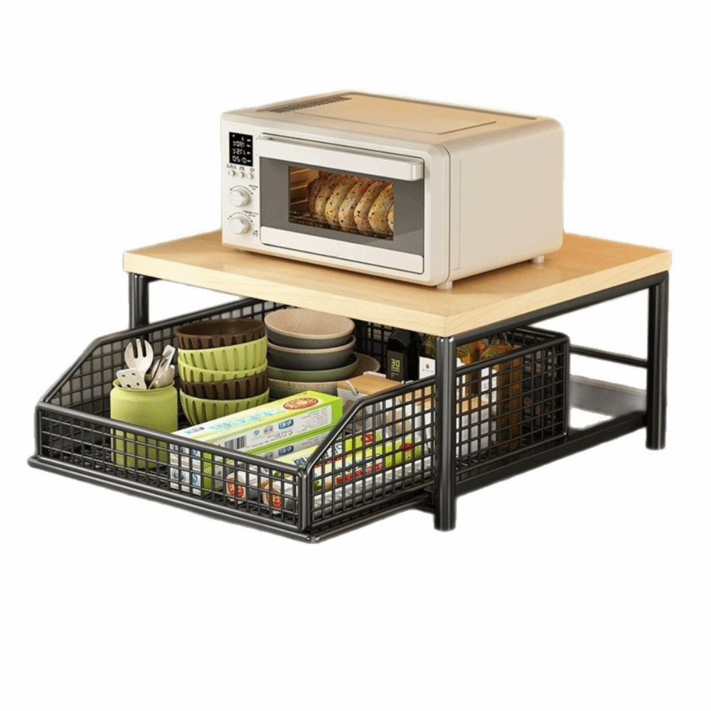 Stojak na mikrofalówkę z szufl – Kitchen Appliances Countertop recenzja i cena