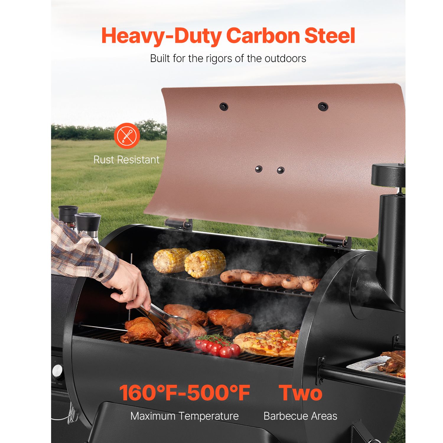 Grill wędzarniczy na pellet, g – Electric Smoker Bbq recenzja i cena